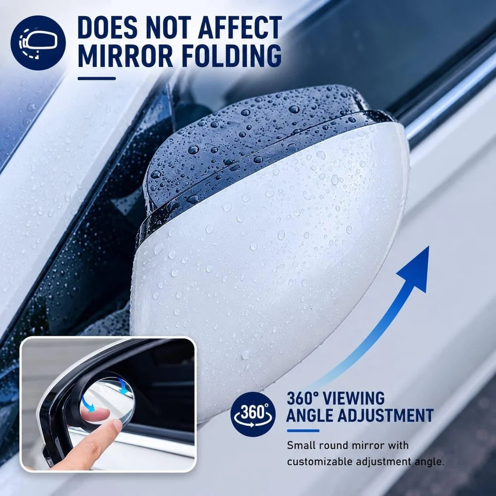 2-in-1 Car Blind Spot Mirror