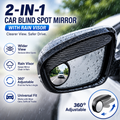 2-in-1 Car Blind Spot Mirror