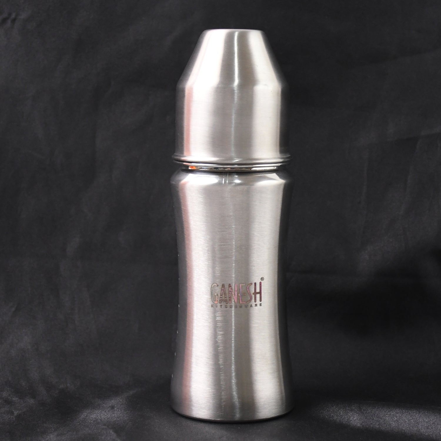 8173 Ganesh Stainless Steel Baby Feeding Bottle Milk Bottle For New Born  Infants  Toddler Up To 3 Years Bfa Free (250 Ml Approx)